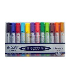 宝克MP-210油性记号笔 12色