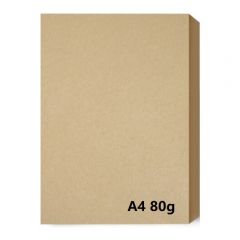 科朗 A4 全木浆 牛皮纸 80g 100张装 210mm&times;297mm