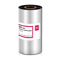 得力 81522 通用型 热转印 蜡基碳带 110mm&times;300m