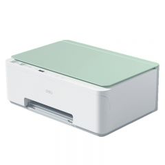 打印机得力彩色喷墨多功能打印机办公家用无线远程