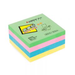 齐心 D5005 四色告示贴 400页 76mm&times;76mm